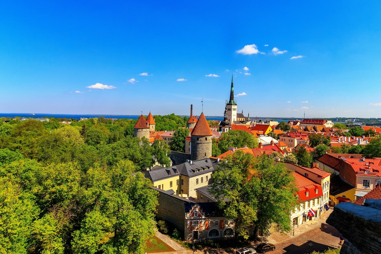 Vieille ville de Tallinn, Estonie