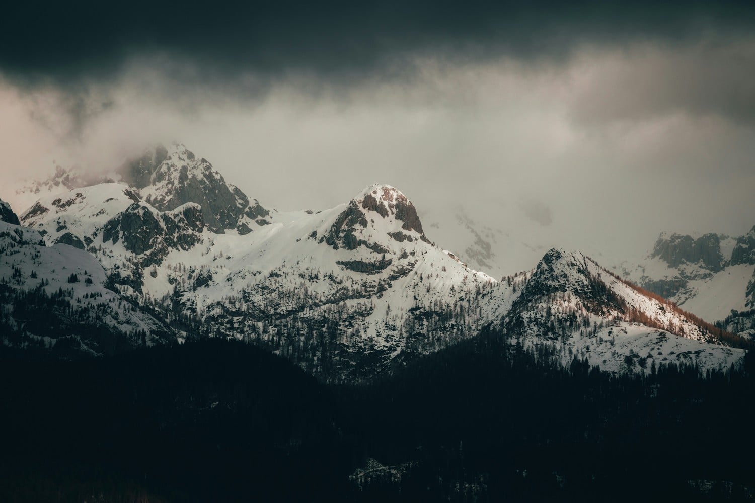 Vue panoramique depuis le Mont Vogel.