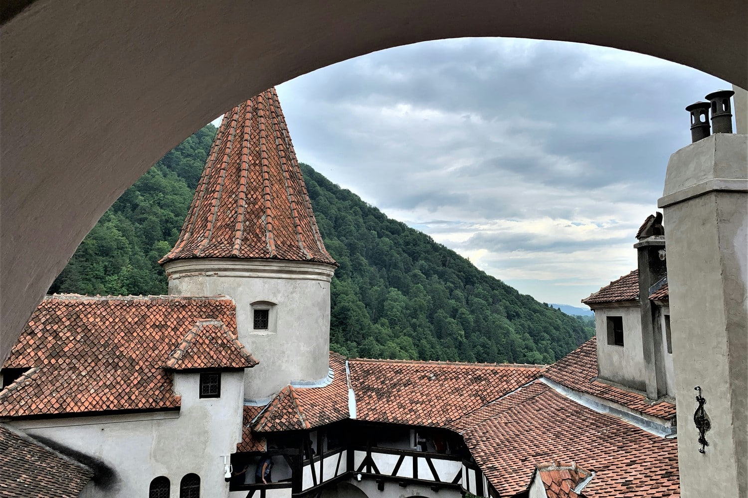 Le château de Bran, souvent associé à la légende de Dracula