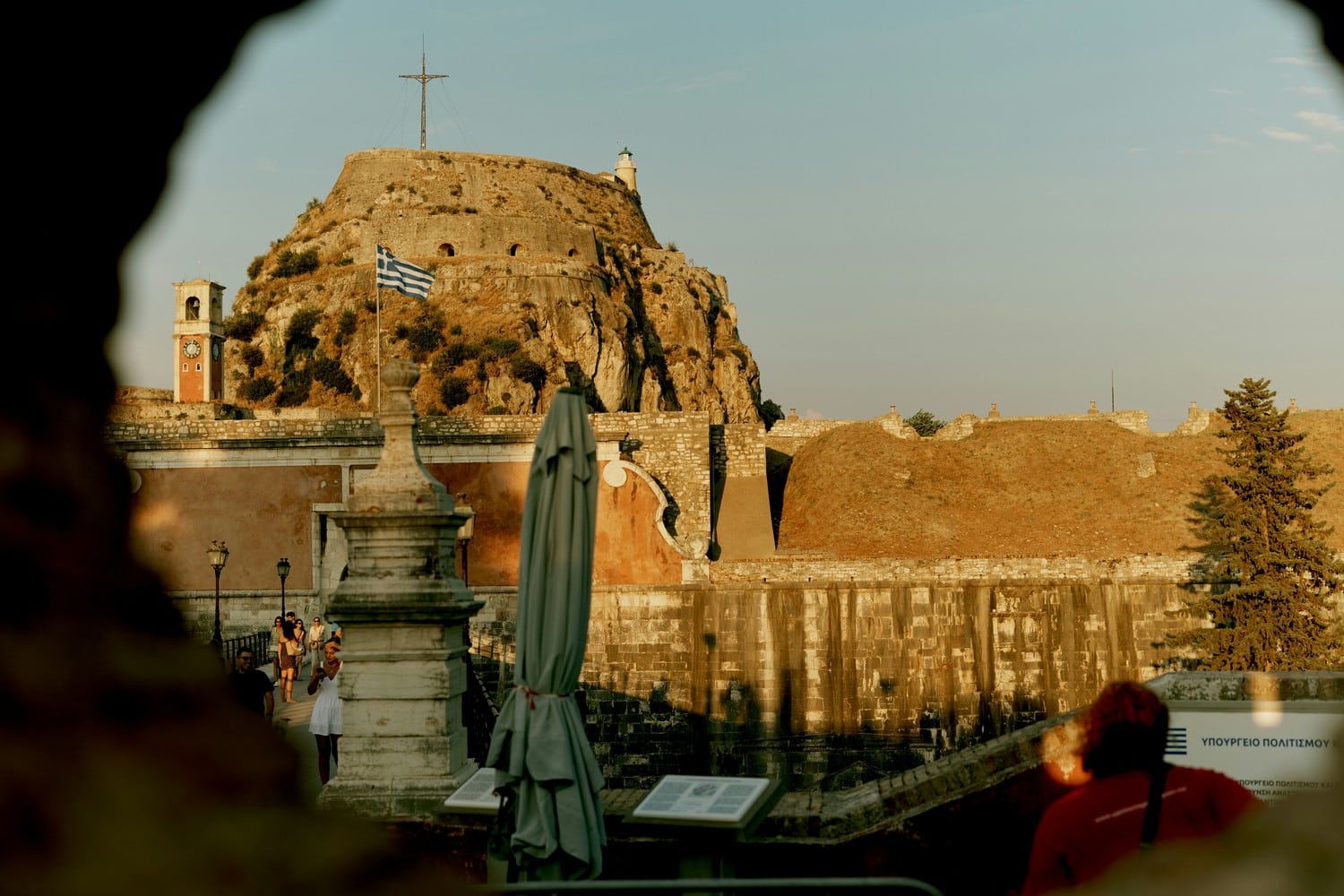 Vue de la vieille ville de Corfou, classée à l'UNESCO.
