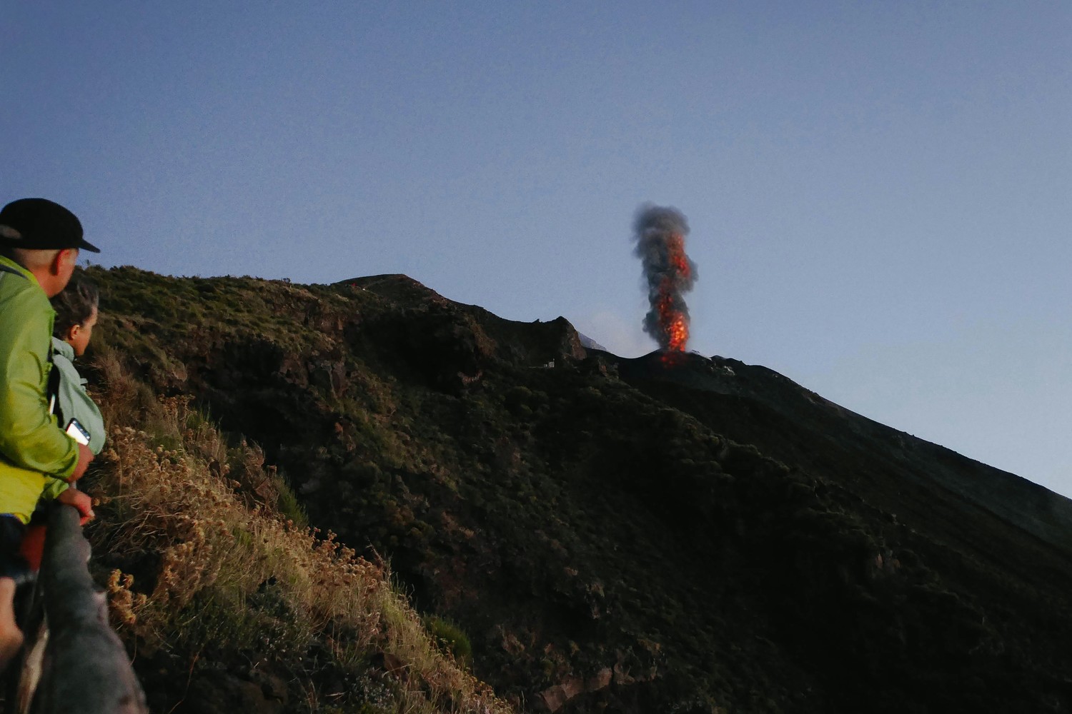 Vue panoramique des îles Éoliennes en Sicile.