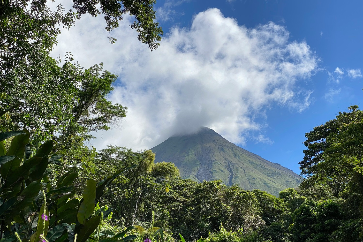 Volcan Arenal vu depuis La Fortuna