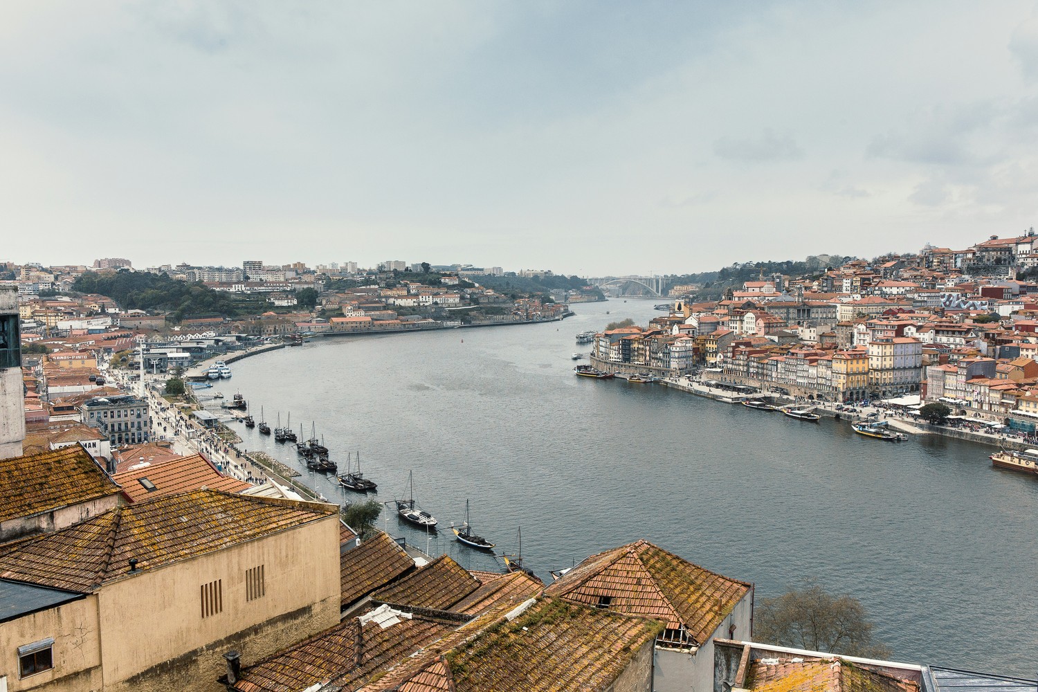 Vue plongeante sur Porto et le Douro