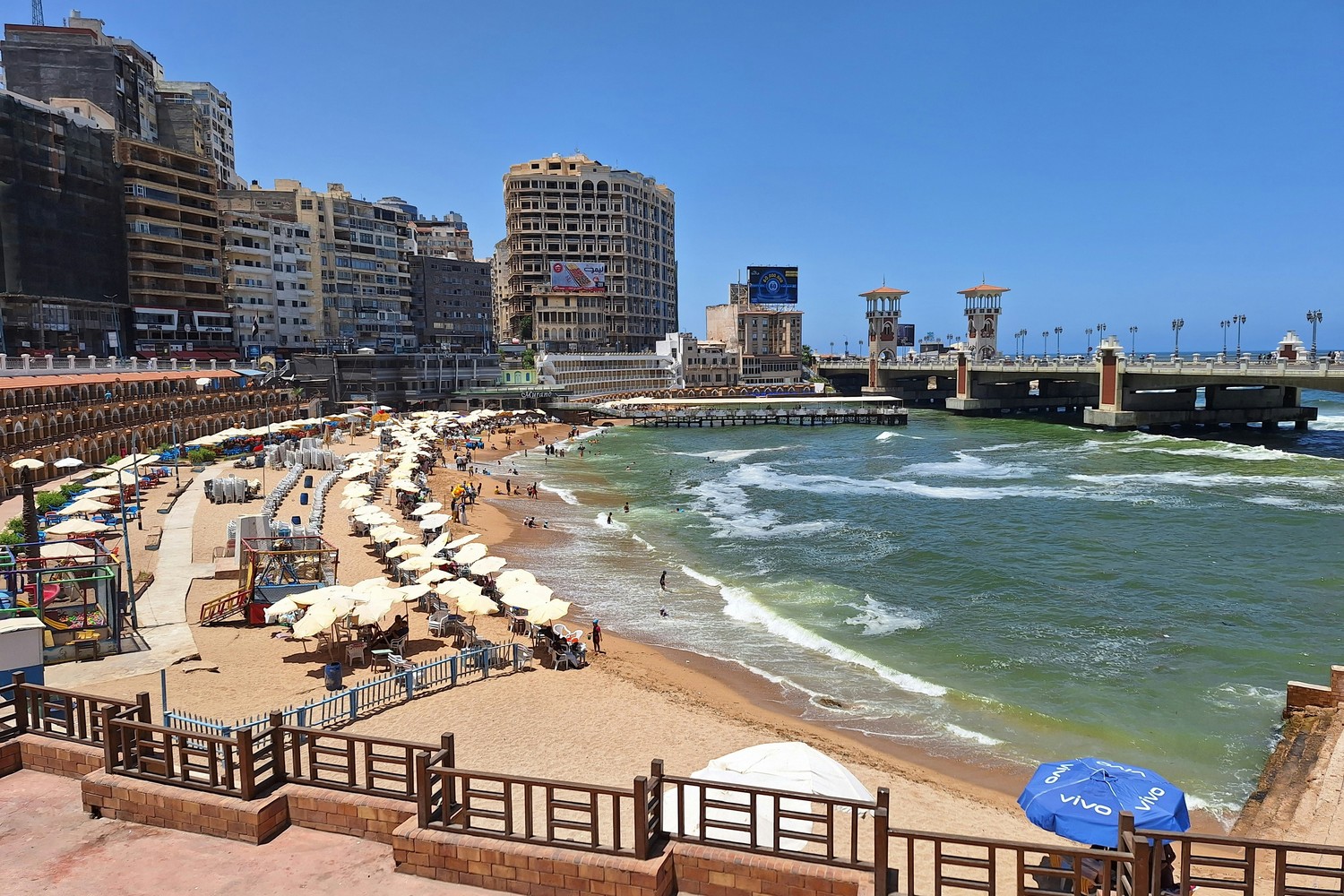 Corniche d'Alexandrie, Égypte