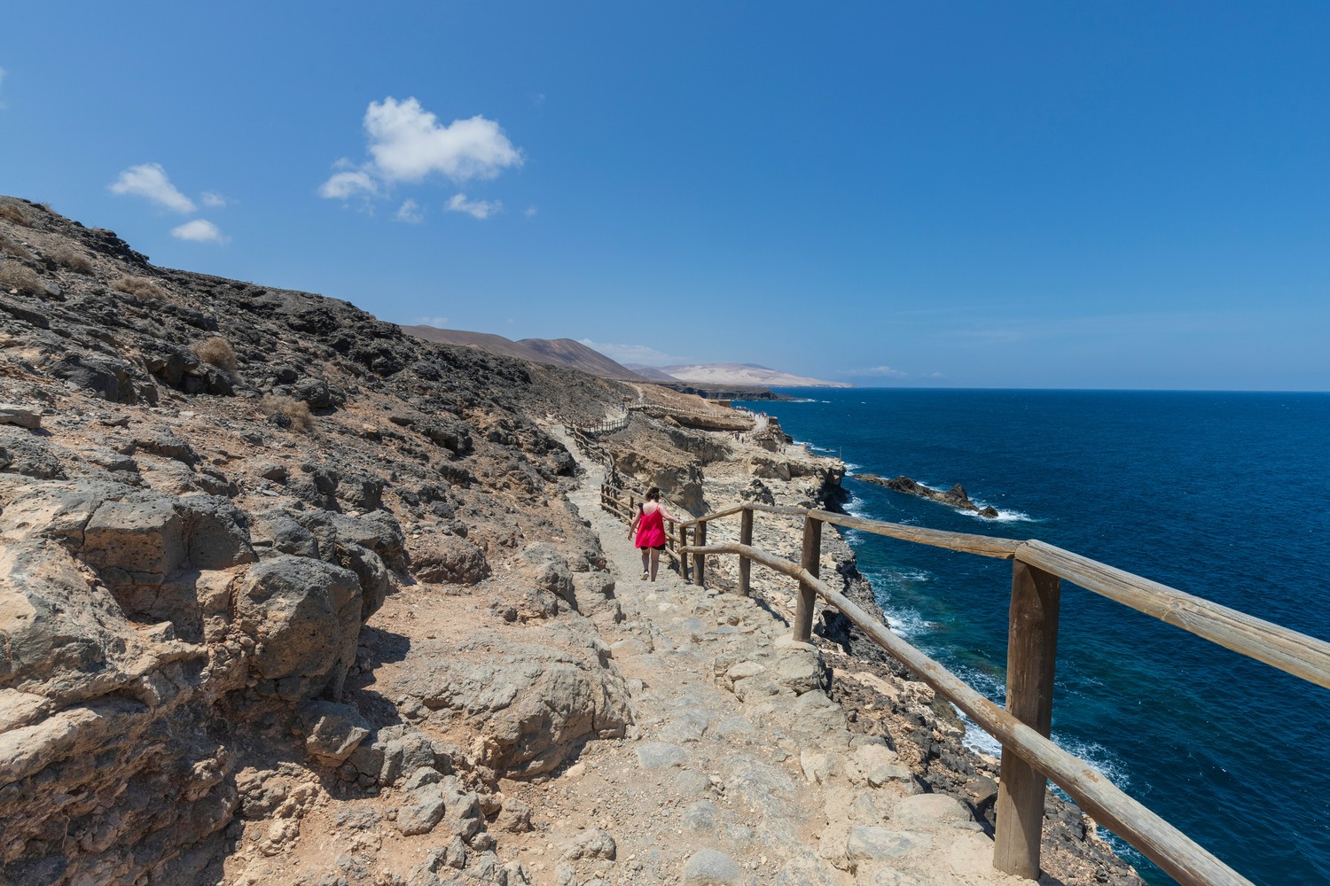 Grottes d'Ajuy, Fuerteventura, sur la côte noire.