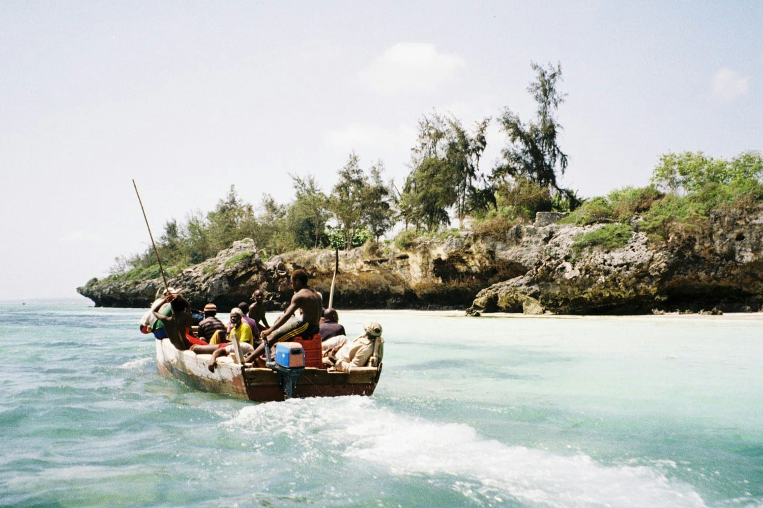 Paysage de Zanzibar avec sa faune sauvage