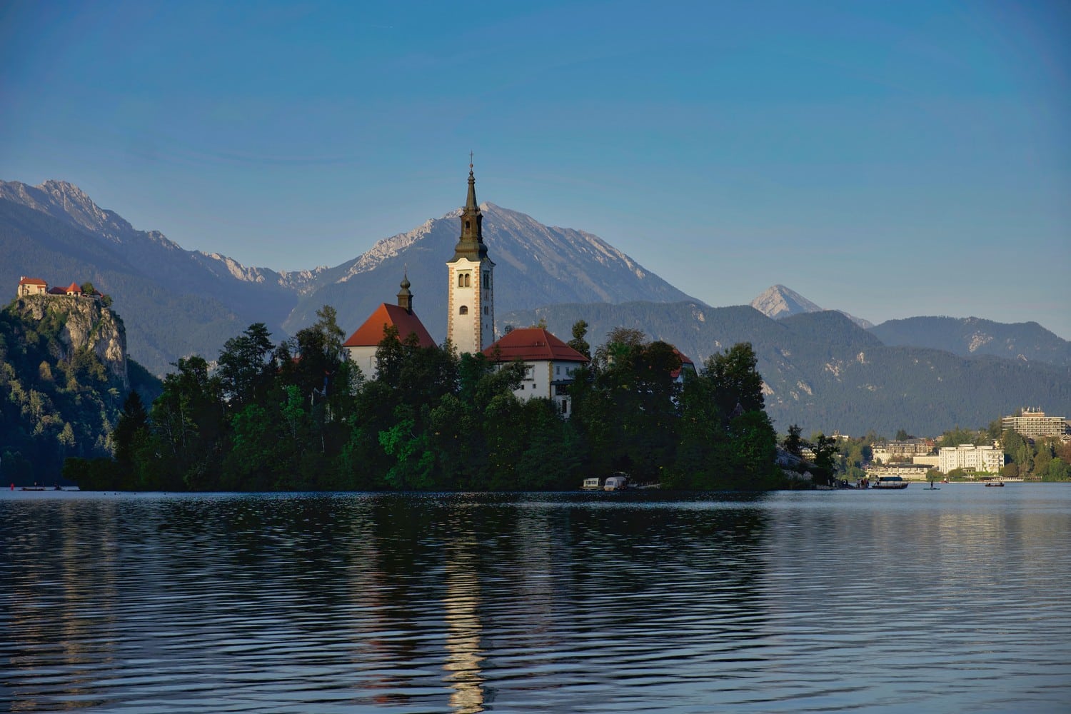 Photo d'un des principaux sites naturels de Slovénie.