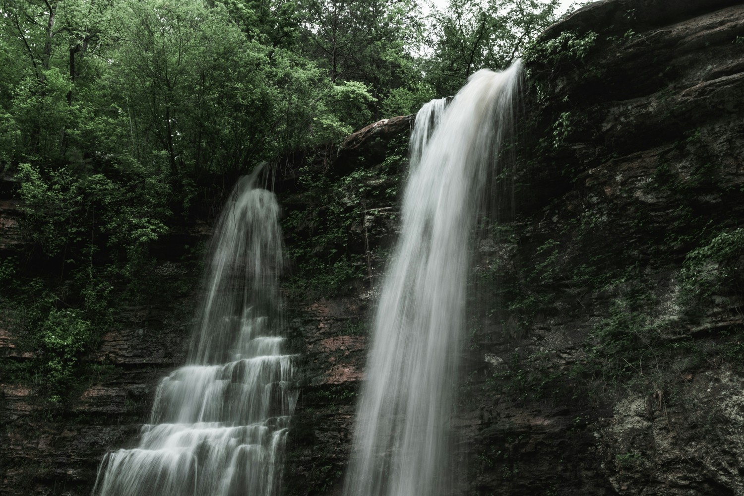 La cascade du Voile de la Mariée en Corse