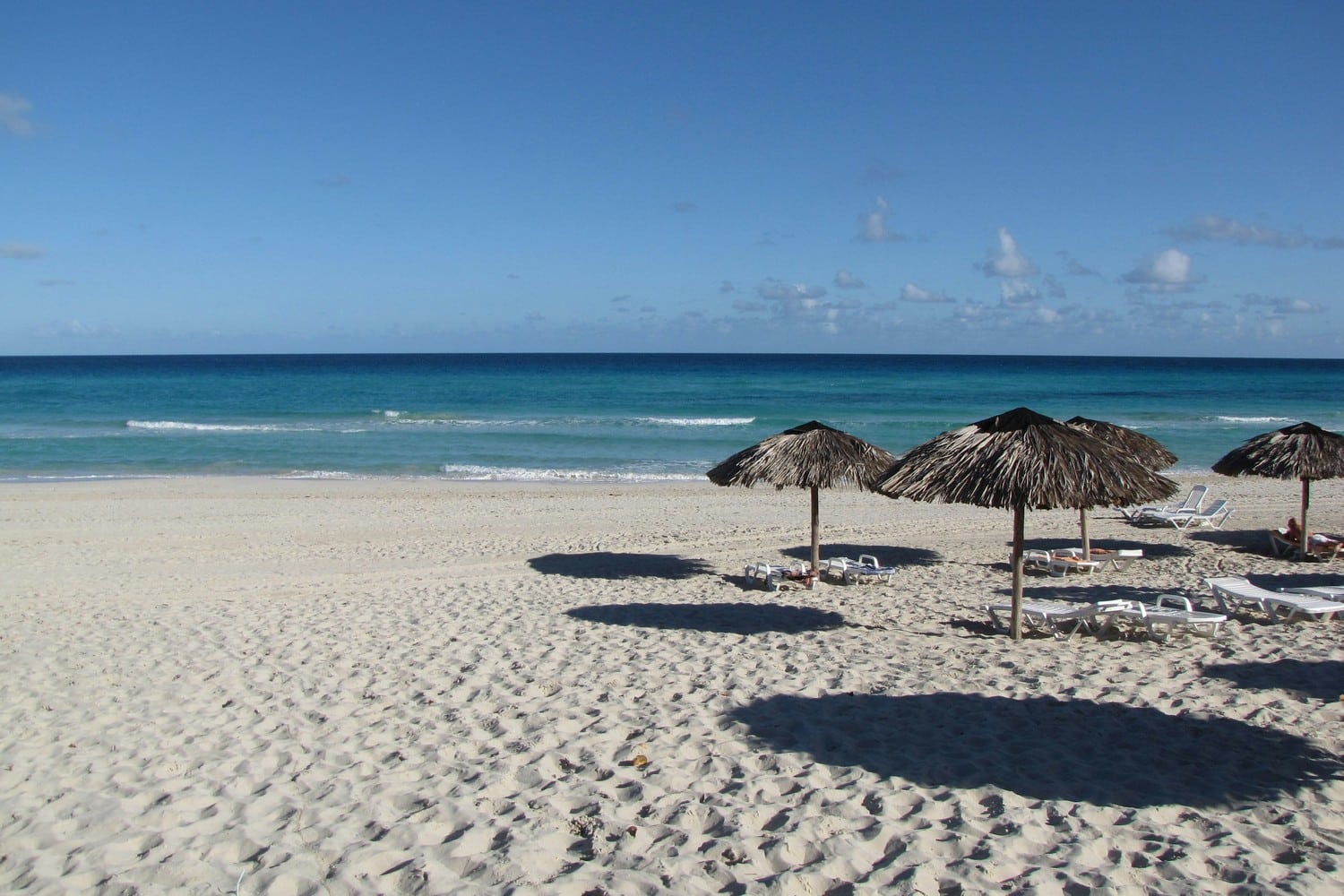 Plage paradisiaque de sable blanc à Varadero